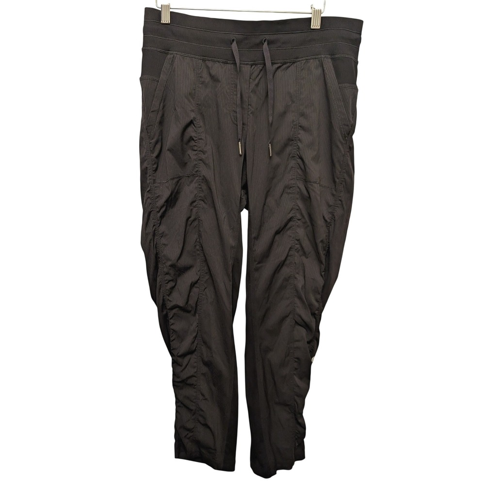 Lululemon Street To Studio Pant II Unlined 28" Black Pant 10 Gym Yoga Athleisure